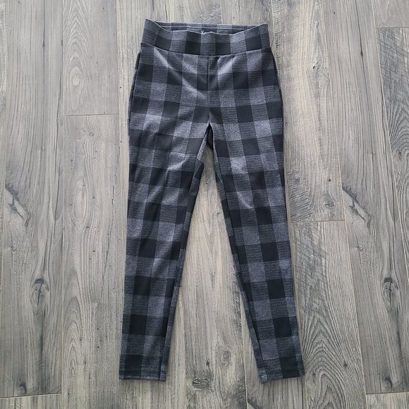 LOFT Buffalo Plaid High Waist Leggings PXS - Picture 1 of 8